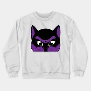 Pop-Up-Pup - Purple Crewneck Sweatshirt